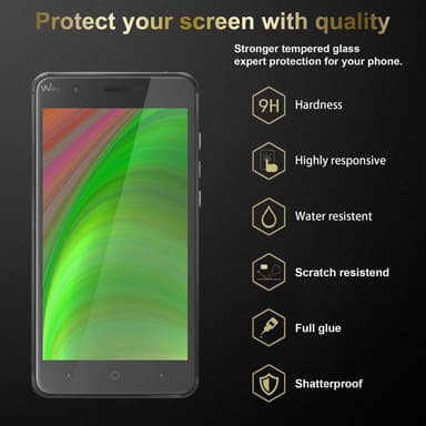 WIKO HARRY 3 Näytönsuoja Karkaistu lasi Suojakalvo