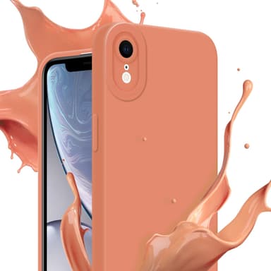 iPhone XR Suojakuori Kotelo (Oranssi)