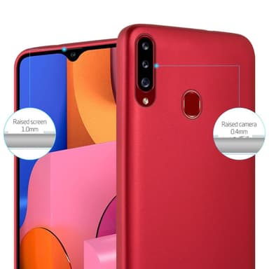 Samsung Galaxy A20s Suojakuori Kotelo (Punainen)