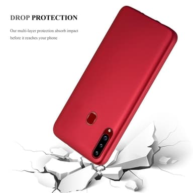Samsung Galaxy A20s Suojakuori Kotelo (Punainen)