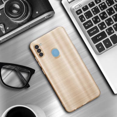 Suojakuori Samsung Galaxy A11 / M11 Kotelo (kulta)