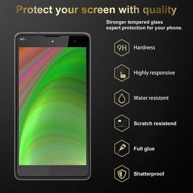 WIKO JERRY 2 Näytönsuoja Karkaistu lasi Suojakalvo