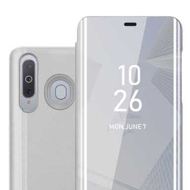 Suojakuori Samsung Galaxy A8s Lompakkokotelo (Hopea)
