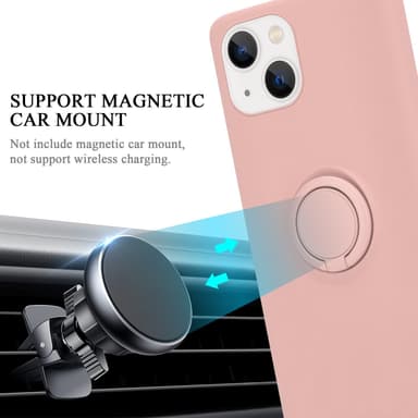 iPhone 14 PLUS Suojakuori Kotelo (Vaaleanpunainen)