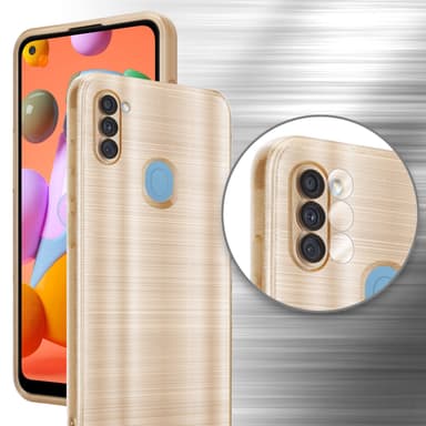 Suojakuori Samsung Galaxy A11 / M11 Kotelo (kulta)
