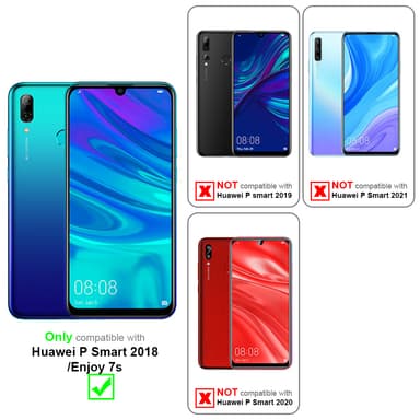 Huawei P SMART 2018 / Enjoy 7S 3x Suojakalvo Karkaistu