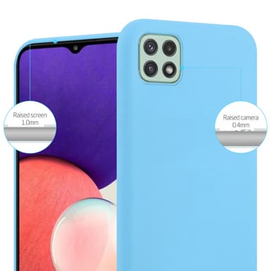 Suojakuori Samsung Galaxy A22 5G Kotelo (Sininen)