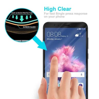 Huawei P SMART 2018 / Enjoy 7S Suojakalvo Karkaistu