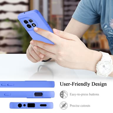 OnePlus 11 5G Suojakuori Kotelo Case (Violetti)