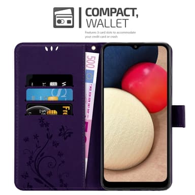 Samsung Galaxy A02s Suojakuori Lompakkokotelo