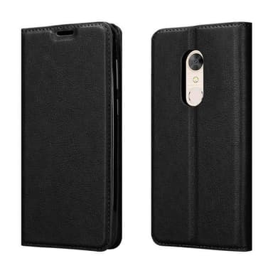 Alcatel 5 Suojakuori Lompakkokotelo (Musta)