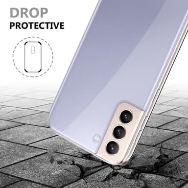 Samsung Galaxy S21 PLUS Suojakuori Cover (Läpinäkyvä)