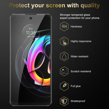 Motorola EDGE 20 PRO / EDGE S PRO Näytönsuoja Karkaistu