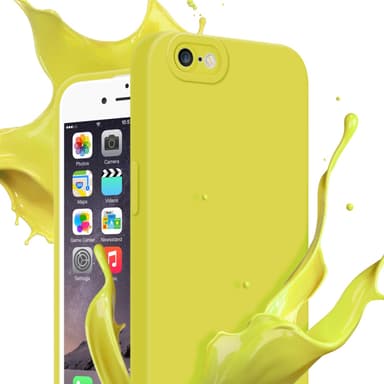 iPhone 6 PLUS / 6S PLUS Suojakuori Kotelo (Keltainen)
