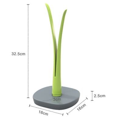 Keittiön rullateline Talouspaperilehtien pidike 32.5 cm