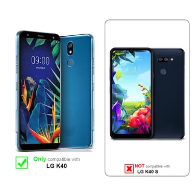 LG K40 Näytönsuoja Karkaistu lasi Suojakalvo