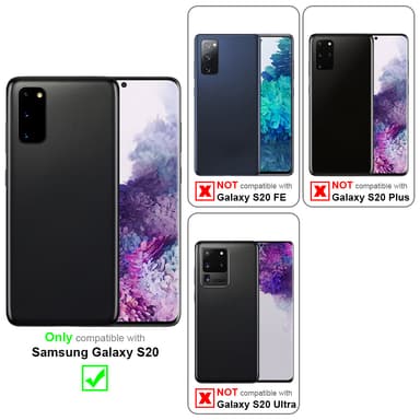 Samsung Galaxy S20 Suojakuori Kotelo (Vaaleanpunainen)