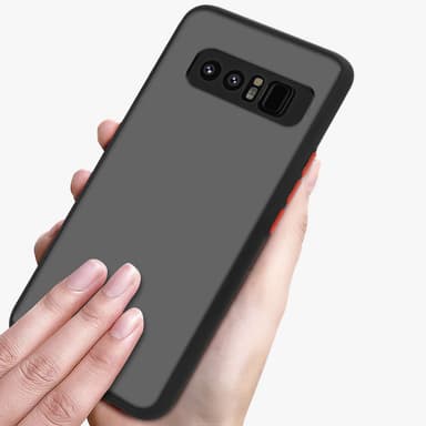 Samsung Galaxy NOTE 8 Suojakuori Kotelo (Musta)