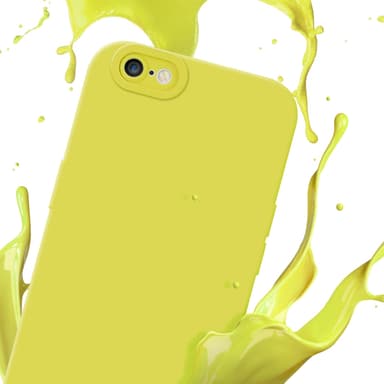 iPhone 6 PLUS / 6S PLUS Suojakuori Kotelo (Keltainen)