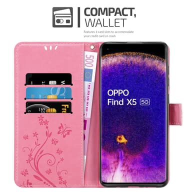 Oppo FIND X5 Suojakuori Lompakkokotelo