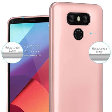 LG G6 Suojakuori Kotelo (Vaaleanpunainen)