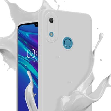 Huawei Y6 2019 Suojakuori Kotelo (Valkoinen)