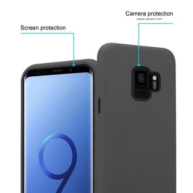 Samsung Galaxy S9 Suojakuori Kotelo (harmaa)