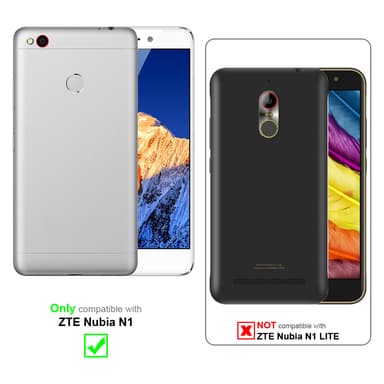 ZTE Nubia N1 Suojakuori Lompakkokotelo (Ruskea)