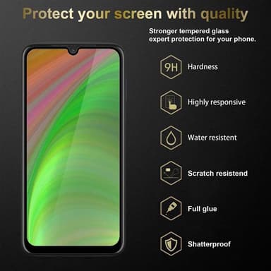 Motorola MOTO G8 PLUS 3x Näytönsuoja Karkaistu lasi