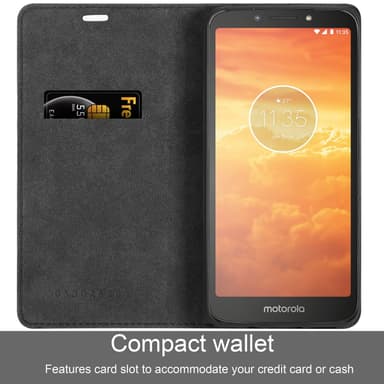 Motorola MOTO E5 / G6 PLAY Suojakuori Lompakkokotelo