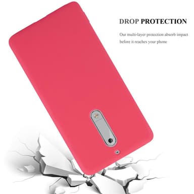Suojakuori Nokia 5 2017 Kotelo (Punainen)