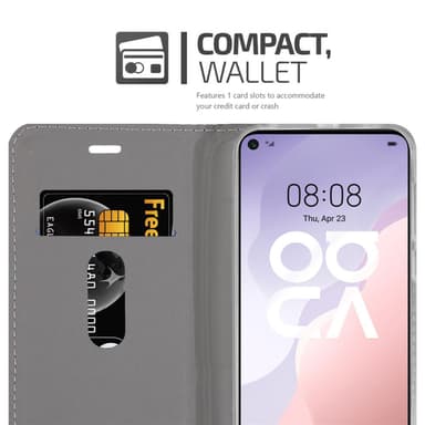 Huawei NOVA 7 SE Suojakuori Lompakkokotelo (Sininen)