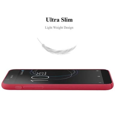 Sony Xperia L1 Suojakuori Kotelo Case (Punainen)