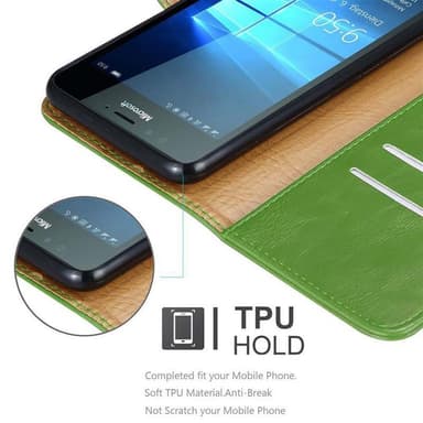 Nokia Lumia 950 Suojakuori Lompakkokotelo Case Cover