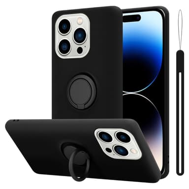 iPhone 14 PRO MAX Suojakuori Case Kotelo (Musta)