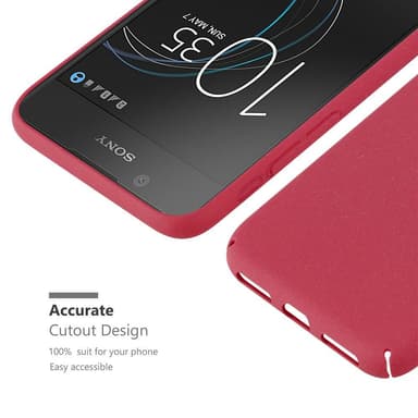 Sony Xperia L1 Suojakuori Kotelo Case (Punainen)