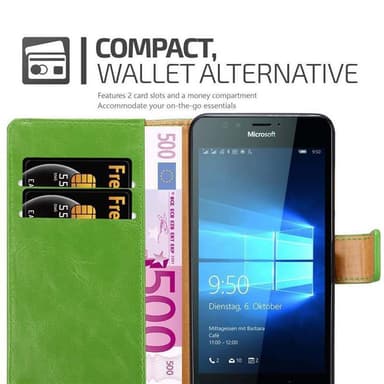 Nokia Lumia 950 Suojakuori Lompakkokotelo Case Cover