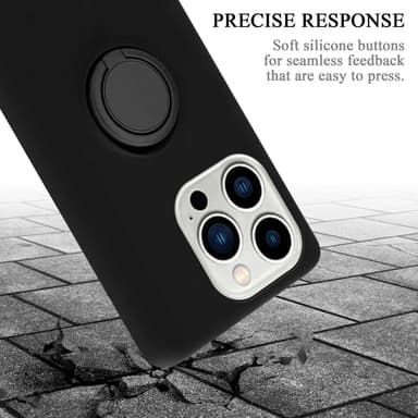 iPhone 14 PRO MAX Suojakuori Case Kotelo (Musta)