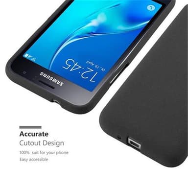 Suojakuori Samsung Galaxy J1 2016 Kotelo (Musta)