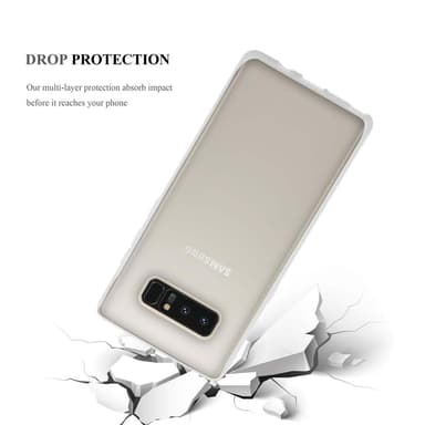 Samsung Galaxy NOTE 8 Suojakuori Kotelo (Läpinäkyvä)