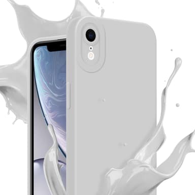 iPhone XR Suojakuori Kotelo (Valkoinen)