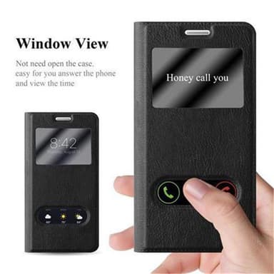 Lompakkokotelo Samsung Galaxy A5 2016 Case (Musta)