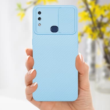 Samsung Galaxy A10s / M01s Suojakuori Kotelo (Sininen)