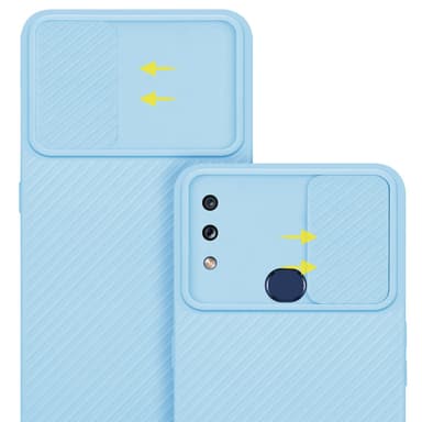 Samsung Galaxy A10s / M01s Suojakuori Kotelo (Sininen)