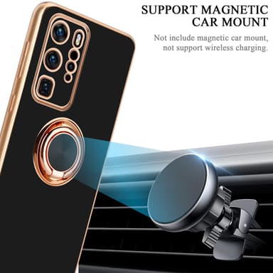 Huawei P40 PRO Suojakuori Kotelo (Musta)