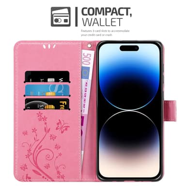 iPhone 14 PRO Suojakuori Lompakkokotelo