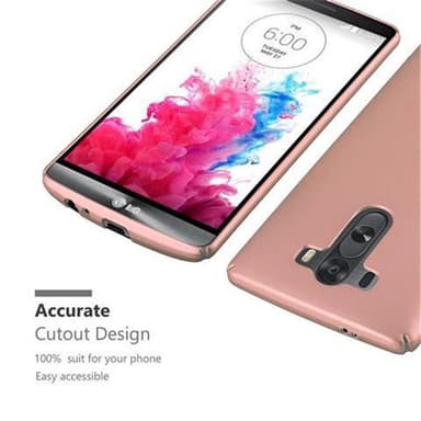 LG G3 Suojakuori Kotelo Cover (Vaaleanpunainen)