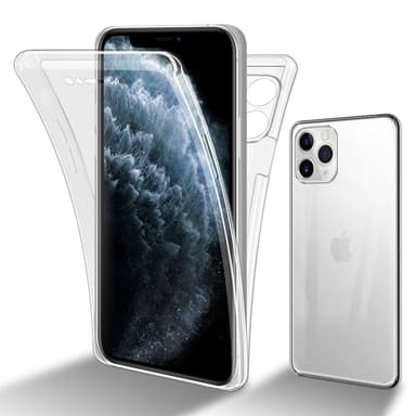 iPhone 11 PRO MAX Suojakuori Cover (Läpinäkyvä)