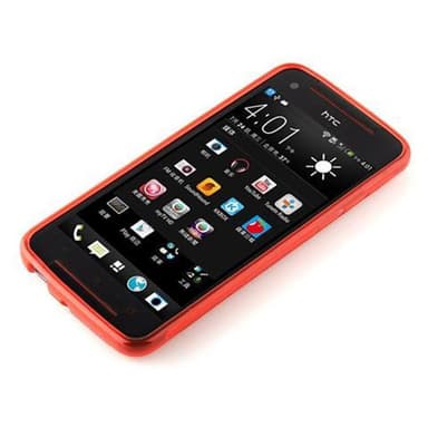 HTC BUTTERFLY S Suojakuori Cover (Punainen)