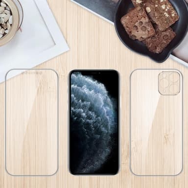 iPhone 11 PRO MAX Suojakuori Cover (Läpinäkyvä)
